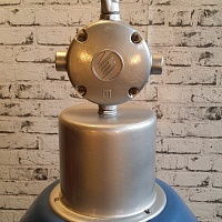 Industriální smaltovaná lampa