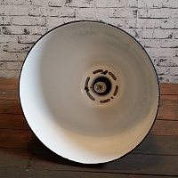 Industriální smaltovaná lampa