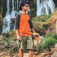 3/4 TRIČKO - ORANGE