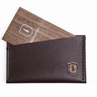 Kožený vizitkovník Brunn Card Holder
