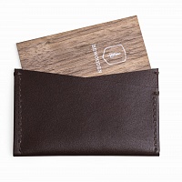 Kožený vizitkovník Brunn Card Holder