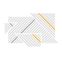 Designove samolepky na zed prouzky 072 074 020 detail | Lineatus (w248)