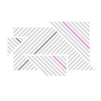 Designové samolepky na zeď proužky 072 074 045 detail | Lineatus (w248)