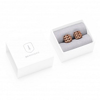 Dřevěné manžetové knoflíčky Trio