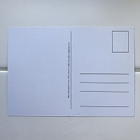 Kytky na okně - pohlednice