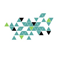 Stylová moderní samolepka na zeď trojúhelníky trigonum detail 695 070 063 | Trigonum (w236)