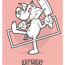 EAT MEAT