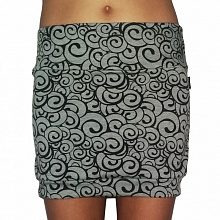 DÁMSKÁ SUKNĚ BARRSA HOLIDAY GREY PRINT