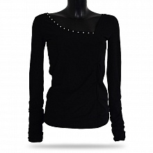 DÁMSKÝ TOP BARRSA CRYSTAL SHINE BLACK