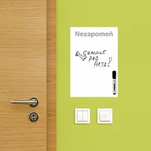 Tabule „Nezapomeň” s fixem (t20)