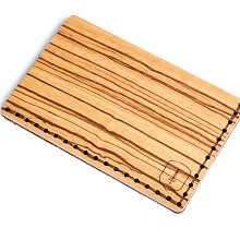 Dřevěný vizitkovník Linea Note