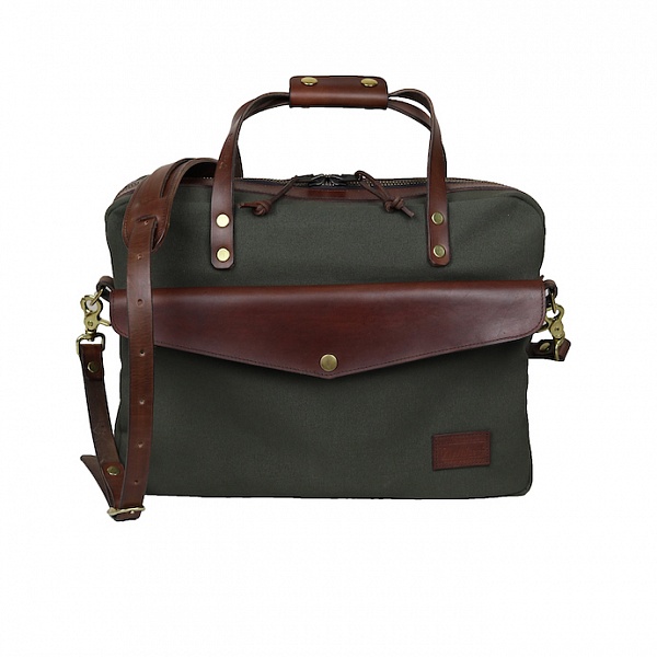 Briefcase - khaki