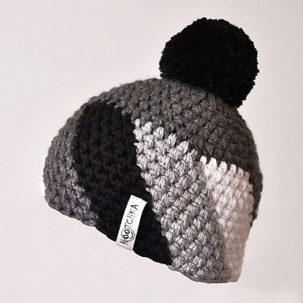 FOUR STRIPES - GREY | HOOTCHKA