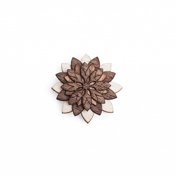 Ozdoba do klopy Illa Flower | BeWooden