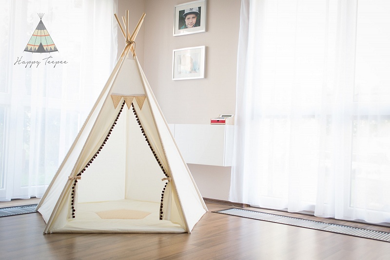 Teepee | Teepee v neutrálních tónech