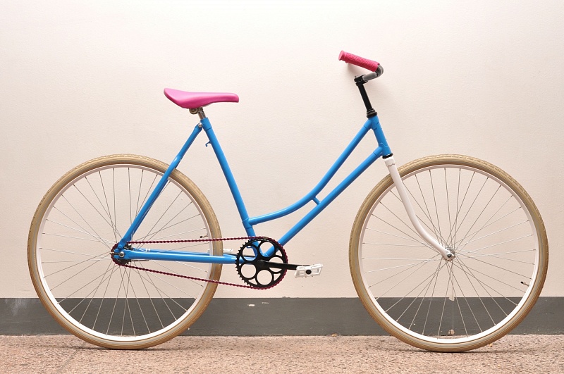 Jízdní kolo PEDALO BLUE/PINK